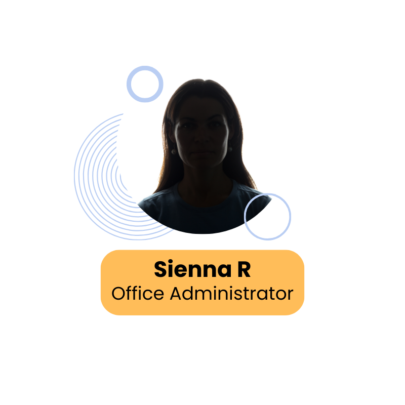 Sienna R, Office Administrator