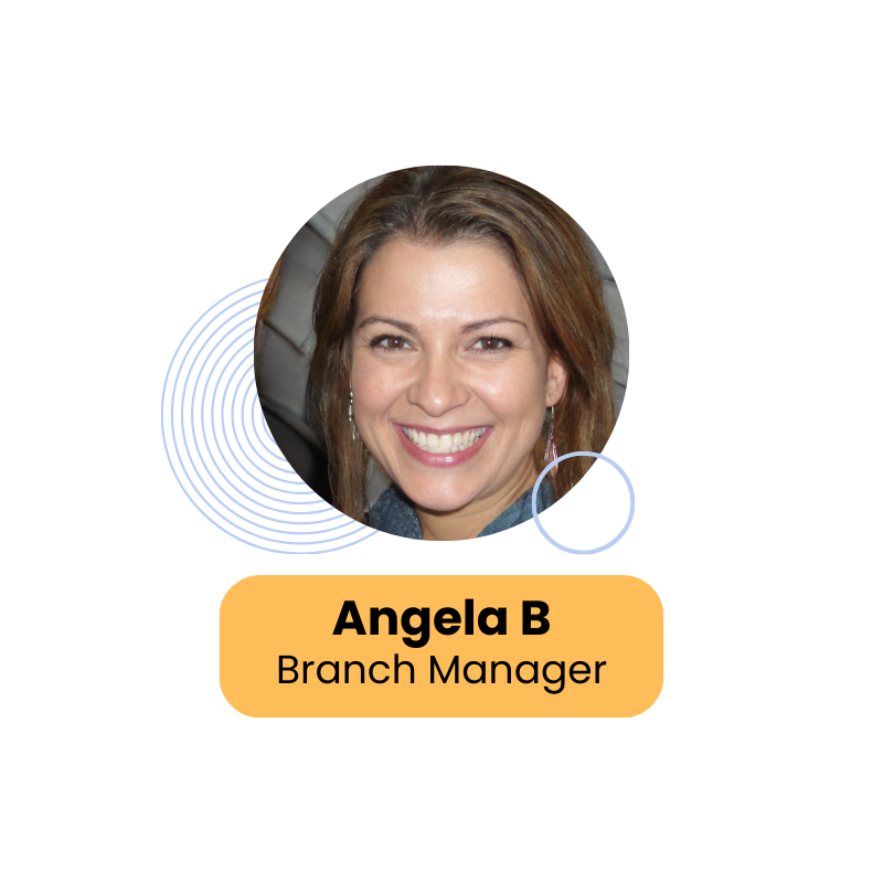 Angela, Branch Manager